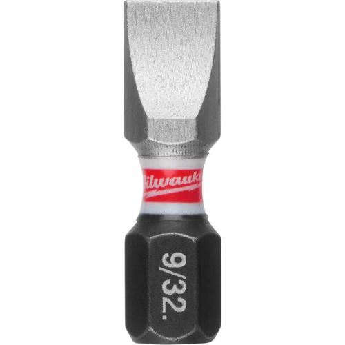 Milwaukee Tool 48-32-4119 SHOCKWAVE Impact Duty 1" Slotted 9/32" Insert Bits, 25 EA/PK