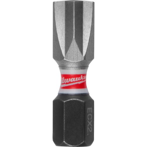 Milwaukee Tool 48-32-4142 SHOCKWAVE Impact Duty 1" Impact Duty ECX 2 Insert Bits, 25 EA/PK