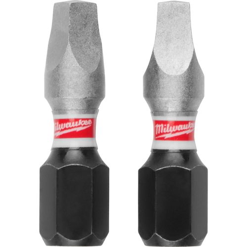 Milwaukee Tool 48-32-4423 SHOCKWAVE Impact Duty 1" Square Recess #3 Insert Bits, 2 EA/PK