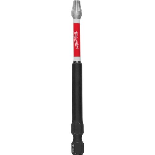 Milwaukee Tool 48-32-4596 SHOCKWAVE Impact Duty 3-1/2" Power Bit TORX T25 -, 25 EA/PK