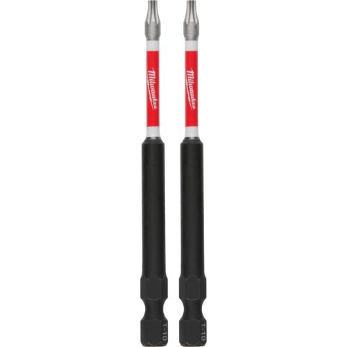 Milwaukee Tool 48-32-4676 SHOCKWAVE Impact Duty 3-1/2" T10 Bit, 2 EA/PK