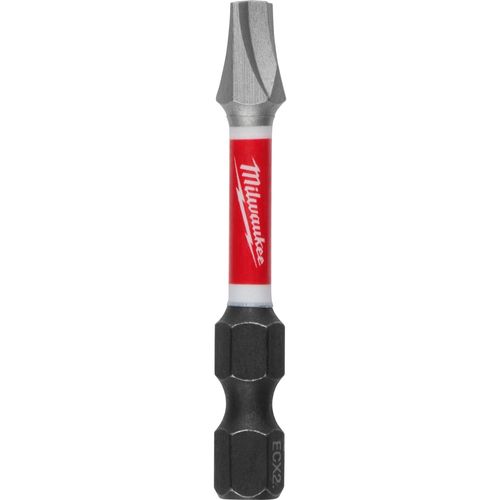 Milwaukee Tool 48-32-4745 SHOCKWAVE Impact Duty 2" ECX 2 Power Bits, 25 EA/PK