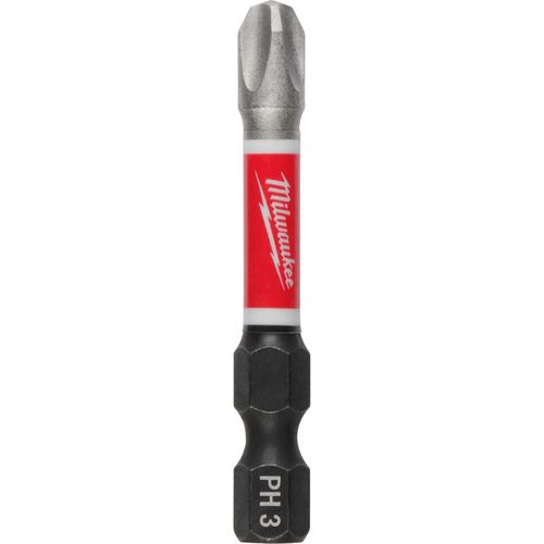 Milwaukee Tool 48-32-4763 SHOCKWAVE Impact Duty 2" Phillips #3 Power Bits, 25 EA/PK