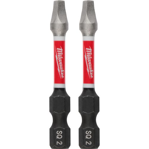 Milwaukee Tool 48-32-4972 SHOCKWAVE Impact Duty 2" SQ2" Bit, 2 EA/PK