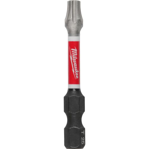 Milwaukee Tool 48-32-5015 SHOCKWAVE 2" T25 Impact Bit, 15 EA/PK