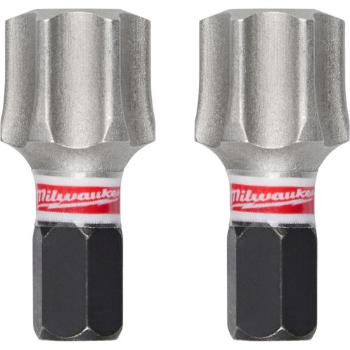 Milwaukee Tool 48-32-6003 SHOCKWAVE Impact Duty 1" T55 Insert Bits, 2 EA/PK