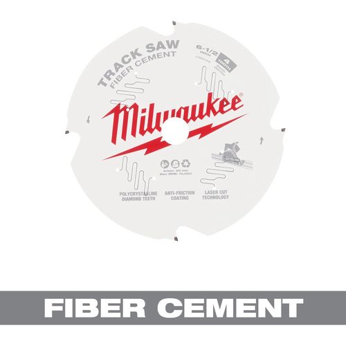 Milwaukee Tool 48-40-0670 6-1/2" 4T Fiber Cement Track Saw Blade, 1 EA
