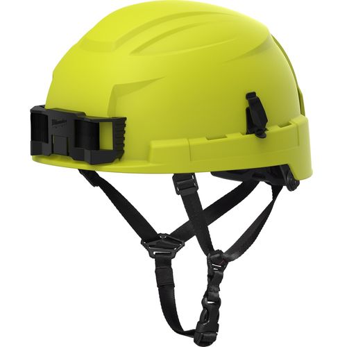 Milwaukee Tool 48-73-1517 BOLT 4PT High Visibility Green Non-Vented Safety Helmet - Type 2 Class E, 1 EA