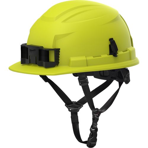 Milwaukee Tool 48-73-1537 BOLT 4PT High Visibility Green Front Brim Non-Vented Safety Helmet - Type 2 Class E, 1 EA