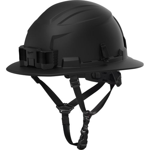 Milwaukee Tool 48-73-1661 BOLT Black Full Brim Safety Helmet – Type 2 Class E, 1 EA