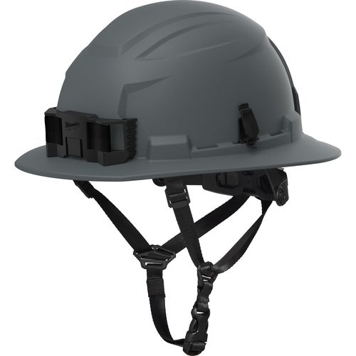 Milwaukee Tool 48-73-1665 BOLT Gray Full Brim Safety Helmet – Type 2 Class E, 1 EA
