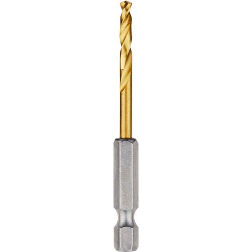 Milwaukee Tool 48-89-4606 9/64" SHOCKWAVE Impact Duty RED HELIX Titanium Drill Bit, 1 EA