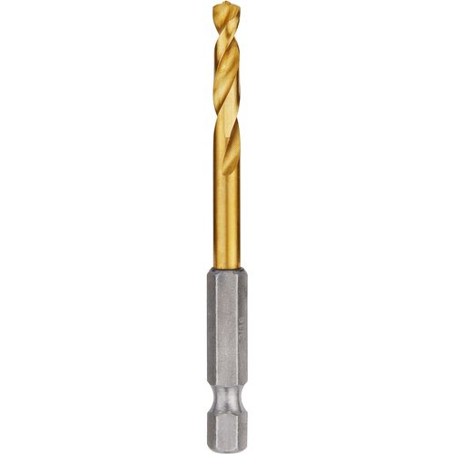 Milwaukee Tool 48-89-4609 3/16" SHOCKWAVE Impact Duty RED HELIX Titanium Drill Bit, 1 EA