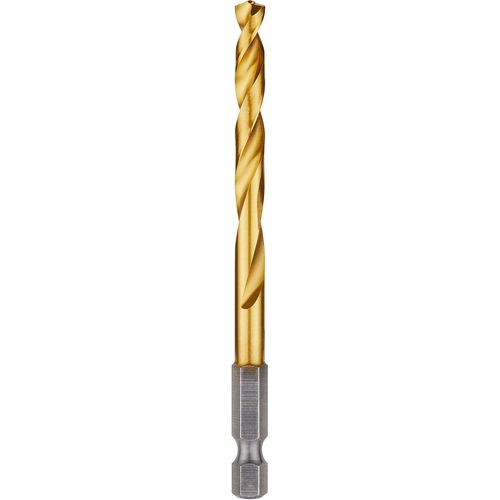 Milwaukee Tool 48-89-4612 15/64" SHOCKWAVE Impact Duty RED HELIX Titanium Drill Bit, 1 EA