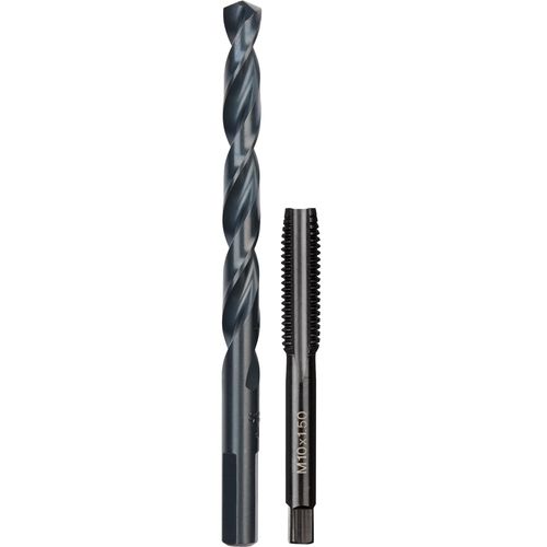 Milwaukee Tool 49-57-5554 M10-1.50 mm Straight Flute Plug Tap & R Drill Bit, 1 EA