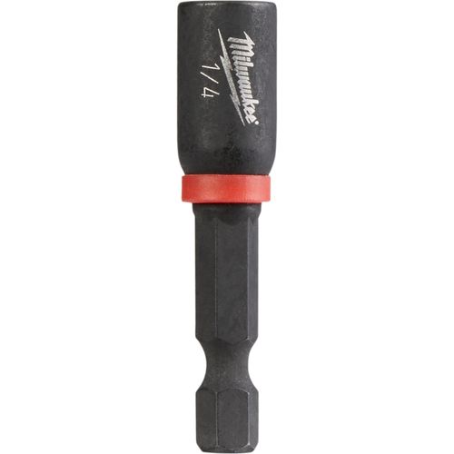 Milwaukee Tool 49-66-4502 SHOCKWAVE Impact Duty 1/4" x 1-7/8" Magnetic Nut Driver, 1 EA