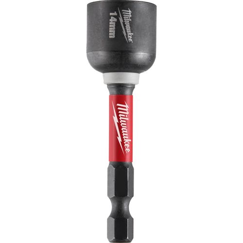 Milwaukee Tool 49-66-4614 SHOCKWAVE Impact Duty 14MM x 2-9/16" Magnetic Nut Driver, 10 EA/PK