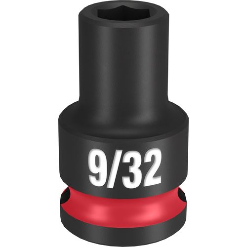 Milwaukee Tool 49-66-6101 SHOCKWAVE Impact Duty 3/8" Drive 9/32" Standard 6 Point Socket, 1 EA