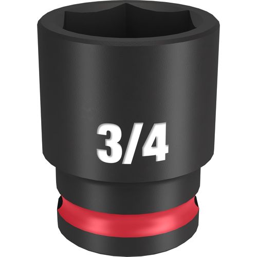Milwaukee Tool 49-66-6110 SHOCKWAVE Impact Duty 3/8" Drive 3/4" Standard 6 Point Socket, 1 EA