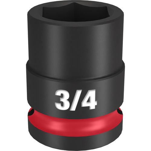 Milwaukee Tool 49-66-6206 SHOCKWAVE Impact Duty 1/2" Drive 3/4" Standard 6 Point Socket, 1 EA