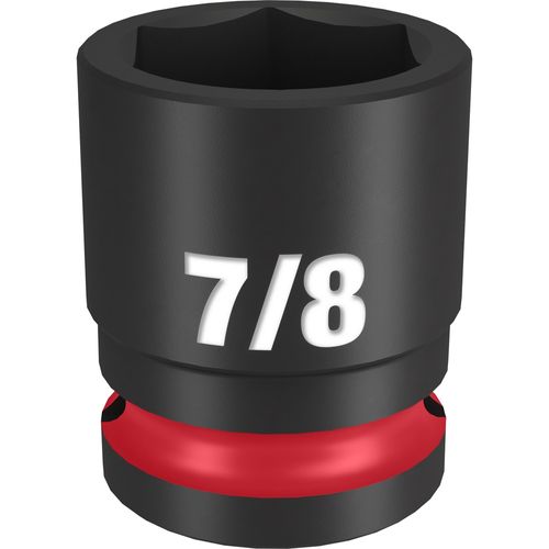 Milwaukee Tool 49-66-6208 SHOCKWAVE Impact Duty 1/2" Drive 7/8" Standard 6 Point Socket, 1 EA
