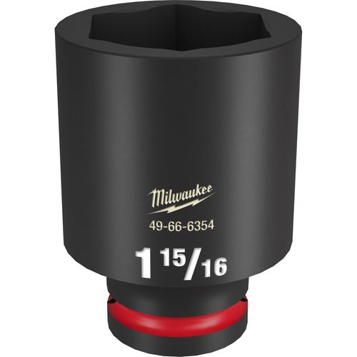 Milwaukee Tool 49-66-6354 SHOCKWAVE Impact Duty 3/4" Drive 1-15/16" Deep 6 Point Socket, 1 EA