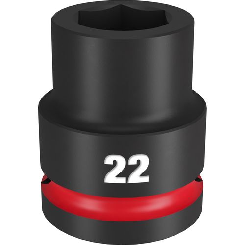 Milwaukee Tool 49-66-6360 SHOCKWAVE Impact Duty 3/4" Drive 22MM Standard 6 Point Socket, 1 EA