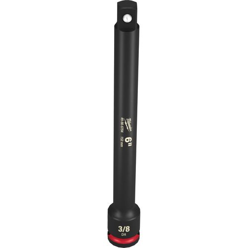 Milwaukee Tool 49-66-6704 SHOCKWAVE Impact Duty 3/8" Drive 6" Extension, 1 EA
