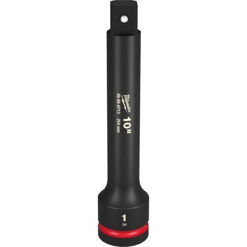Milwaukee Tool 49-66-6713 SHOCKWAVE Impact Duty 1" Drive 10" Extension, 1 EA