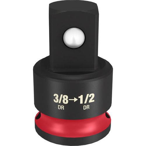 Milwaukee Tool 49-66-6723 SHOCKWAVE Impact Duty 3/8" Drive 1/2" Drive Adapter, 1 EA