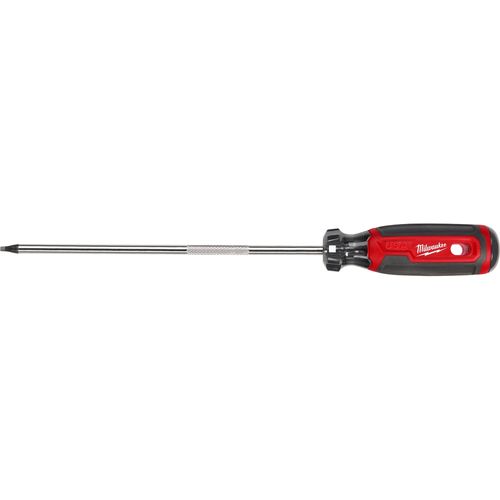 Milwaukee Tool MT220 #2 Square 8" Cushion Grip Screwdriver (USA), 1 EA
