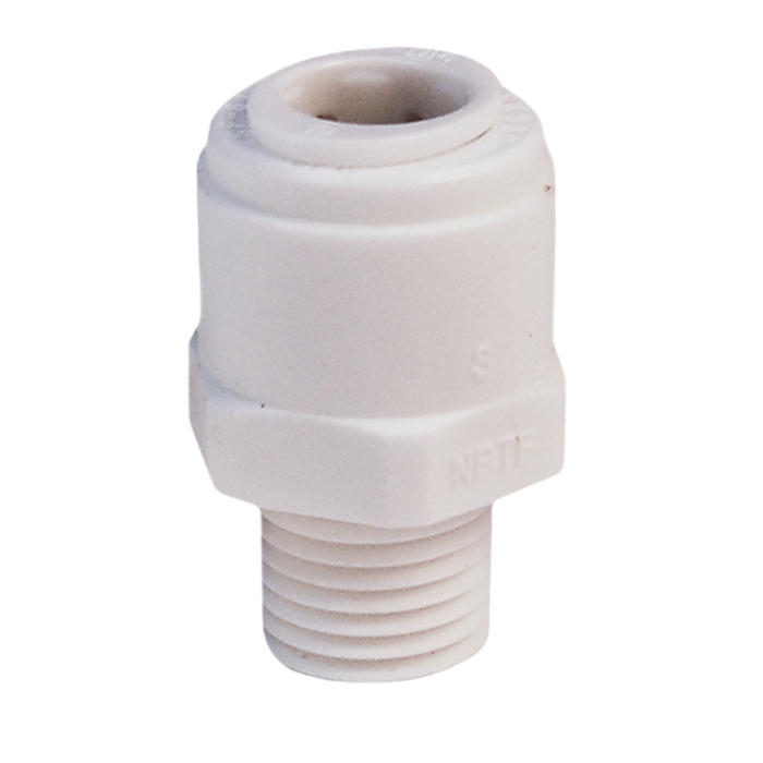 Legend Valves 465-091 1/4" x 1/4" Mini-Loc MNPT Adapter