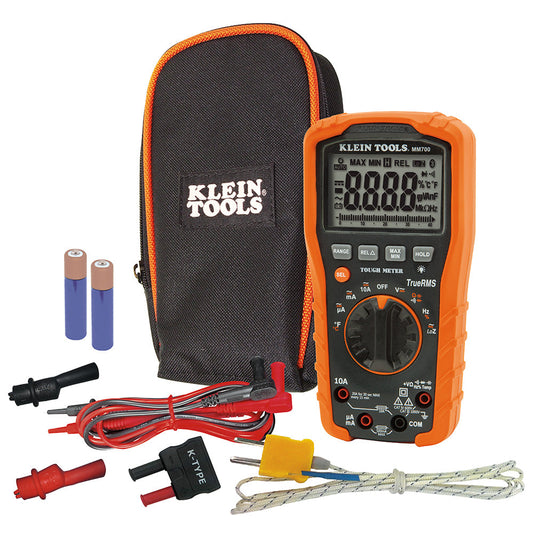 Klein Tools MM700 Digital Multimeter TRMS/Low Impedance, 1000V