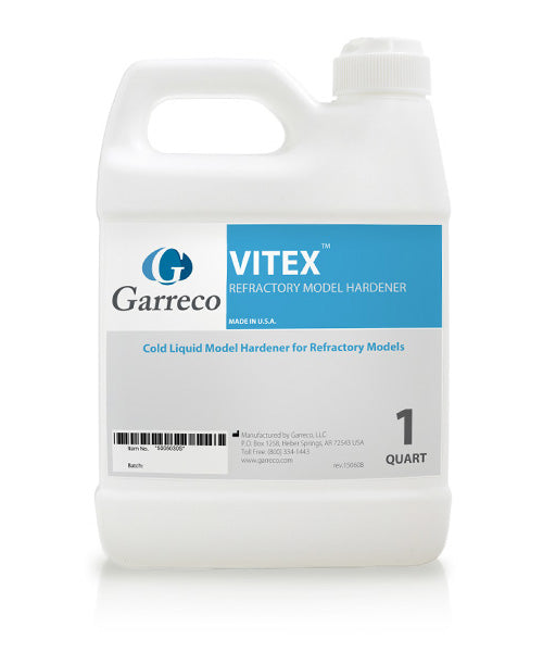 Garreco 5005030 VITEX REFRACTORY MODEL HARDENER (4 QT PER CASE)