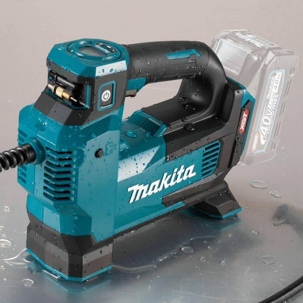 Makita MP001GZ01 40V max XGT® Cordless High‘Pressure Inflator, Tool Only