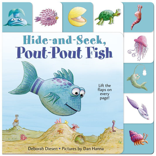 Paradise Clay MPS111 Hide and Seek: Pout-Pout Fish - Book