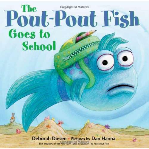 Paradise Clay MPS122 The Pout-Pout Fish Goes to School - Book