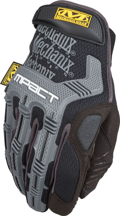 Mechanix Wear MPT-58-008 MECHANIX WEAR MPACT GLV BLK/GRY 8 SM BLACK/ GREY