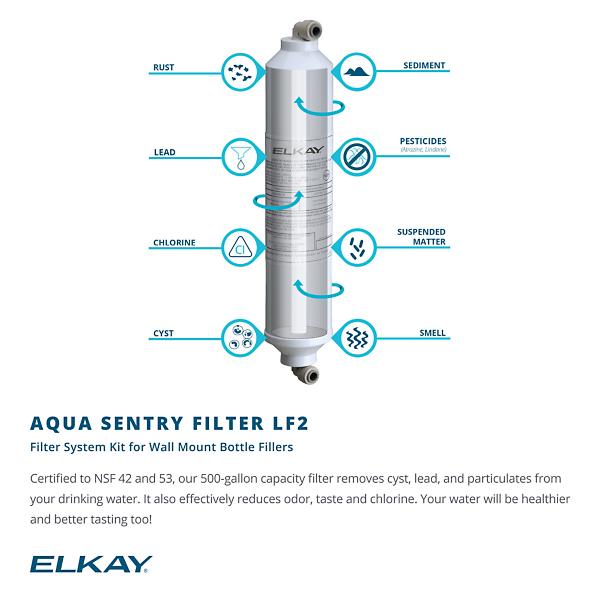 Elkay LF2 Aqua Sentry Filter System Kit (Coolers + Fountains)