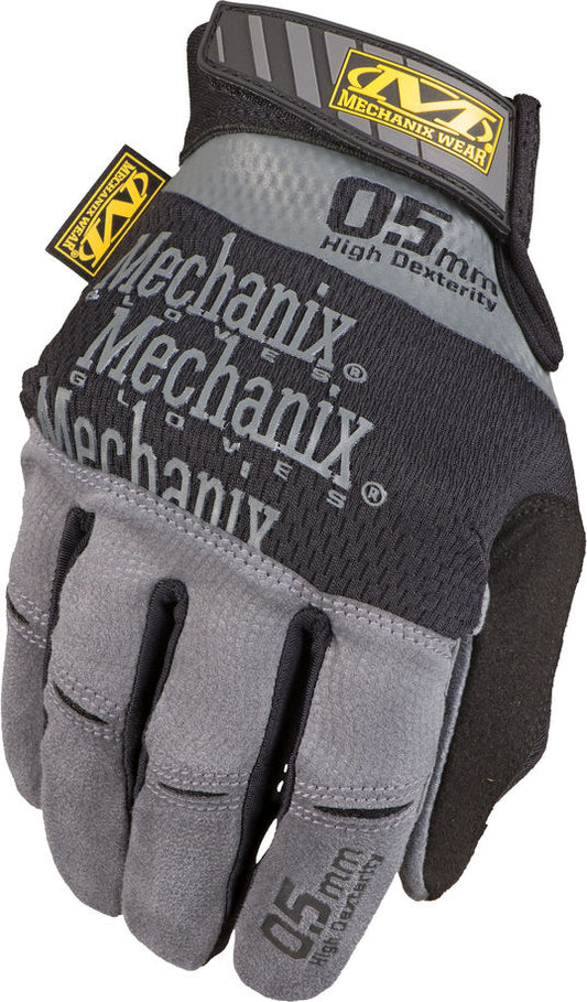 Mechanix Wear MSD-05-008 MECHANIX WEAR SPECIALTY HI-DEXTERITY GLV 8 SM BLACK/ GREY