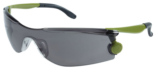 MCR Safety MT122 Mantis Green Temples Gray Lens (1PR)