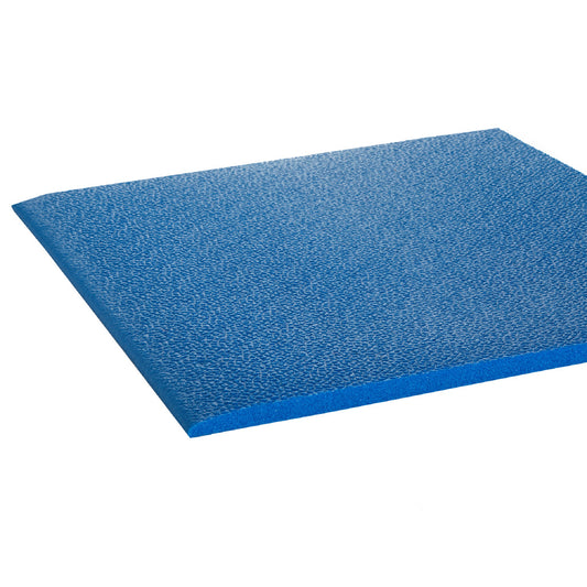 Crown Matting K4 0312BL Comfort-King 1/2 3'x12' Royal Blue Anti-Fatigue Dry Area Mat