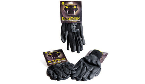 Black Mamba NC-120 Material Handling Foam Nitrile Coated Gloves, Large