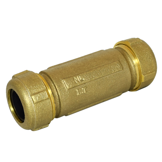 Legend Valves 303-129NL 2" No Lead Cast Brass Compression Coupling