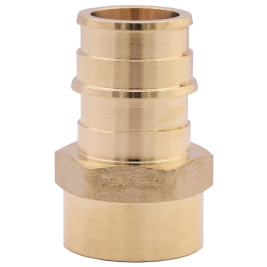 Legend Valves 462-717NL 1-1/2" No Lead DZR Forged Brass Cold Expansion PEX x FNPT Adapter