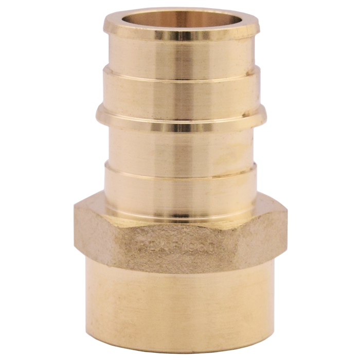Legend Valves 462-715NL 1" No Lead DZR Forged Brass Cold Expansion PEX x FNPT Adapter