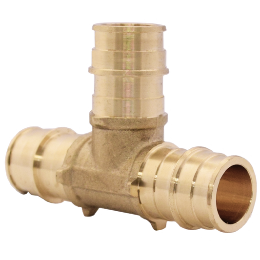 Legend Valves 462-156NL 1-1/4" No Lead DZR Forged Brass Cold Expansion PEX Tee