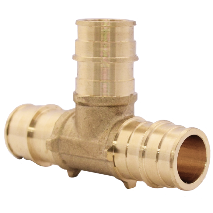 Legend Valves 462-157NL 1-1/2" No Lead DZR Forged Brass Cold Expansion PEX Tee