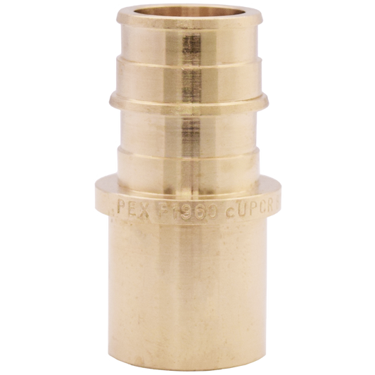 Legend Valves 462-615NL 1" No Lead DZR Forged Brass Cold Expansion PEX x Fitting Adapter