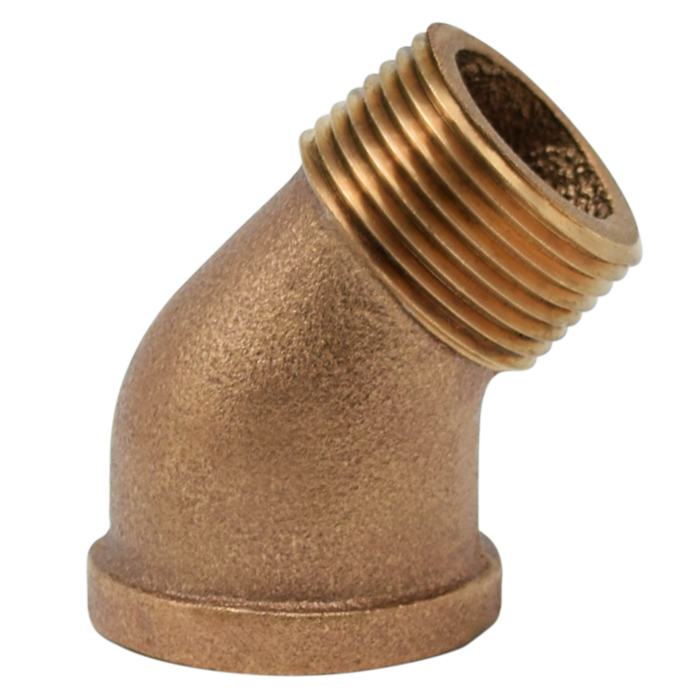 Legend Valves 310-064NL 3/4" No Lead Cast Bronze 45° Street Elbow